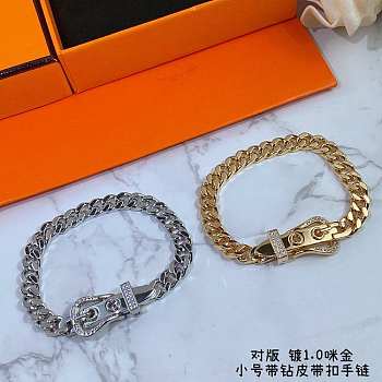 Hermes Bracelet Gold/Silver 03