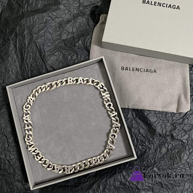 Balenciaga Necklace Gold/Silver - 1