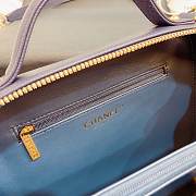 Chanel Caviar Quilted Small CC Filigree Vanity Case Navy 93343 21cm - 5