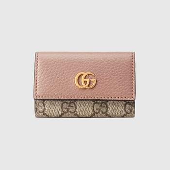 Gucci Key Case Marmont Pink 456118 