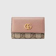 Gucci Key Case Marmont Pink 456118  - 2