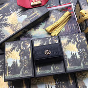 Gucci GG Marmont Key Case Leather Black 456118 7×11cm - 6