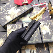 Gucci GG Marmont Key Case Leather Black 456118 7×11cm - 5