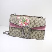 Gucci Dionysus Shoulder Bag Flower Pink 400249 28x18x9cm - 1