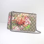 Gucci Dionysus Shoulder Bag Flower Pink 400249 28x18x9cm - 2