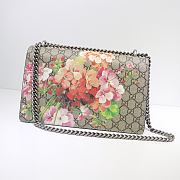 Gucci Dionysus Shoulder Bag Flower Black 400249 28x18x9cm - 2