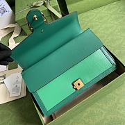 Gucci Dionysus Leather Green 400249 28x17x9cm - 4