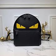 Fendi Backpack Bugs Leather 34cm - 1