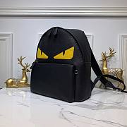 Fendi Backpack Bugs Leather 34cm - 3