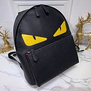 Fendi Backpack Bugs Leather 34cm - 2