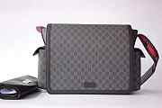 Gucci GG Messenger Diaper Bag Black 658542 44x28x14cm - 1