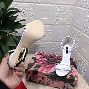 D&G Keira Baroque High Heels White  - 4