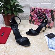 D&G Keira Baroque High Heels Black - 4