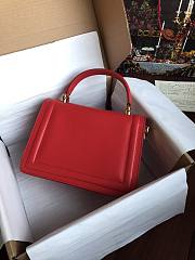 Dolce & Gabbana Medium Devotion Bag Leather Red 24x17x9cm - 3