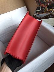 Dolce & Gabbana Medium Devotion Bag Leather Red 24x17x9cm - 4