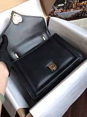 Dolce & Gabbana Medium Devotion Bag Leather Black 24x17x9cm - 2