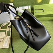 Gucci Large Jackie 1961 Tote Bag Black 649015 40x30x15cm - 2