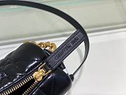 Dior Medium Vibe Hobo Bag Black M7201 30x19x10cm - 6