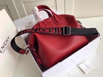 Givenchy Nightingale Bag Red 28x28x12cm