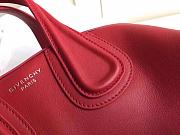 Givenchy Nightingale Bag Red 28x28x12cm - 3