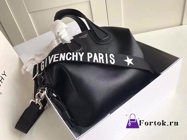 Givenchy Nightingale Bag Black 28x28x12cm - 1