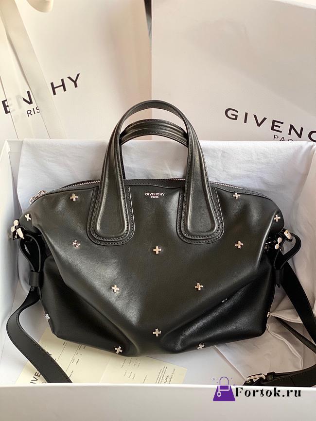 Givenchy Nightingale Bag Black 01 28x28x12cm - 1