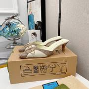 Gucci Horsebit Pumps Beige/White  - 6