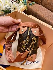 Louis Vuitton Petite Malle Souple Pink M45571 20x14x7.5cm - 2