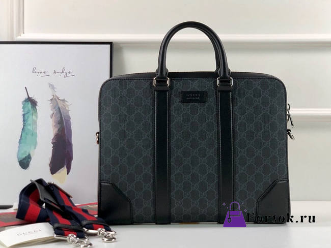 Gucci GG Briefcase Black 474135 36x28x7cm - 1