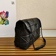 Prada Large Nappa Spectrum Bag Black 1BD231 27×18.5×9cm - 5