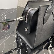 Prada Monochrome Bag Black 1BA269 22x16.5x11.5cm - 2