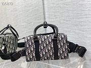 Dior Lingot 26 Dior Oblique Beige/Black 1ADDU114 26x14x15.5cm - 2