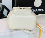 Chanel Small Duma Backpack White 18x18x12cm - 2