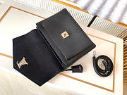 Louis Vuitton Mylockme Satchel Black M54849 28x20x11cm - 6