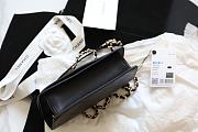 Chanel Flap Bag Vintage Black AS2742 12×20×8cm - 5