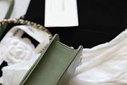 Chanel Flap Bag Vintage Green AS2742 12×20×8cm - 5