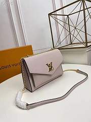 Louis Vuitton Mylockme BB Greige M56137 22.5x17x5.5cm - 2