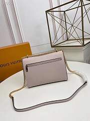 Louis Vuitton Mylockme BB Greige M56137 22.5x17x5.5cm - 5