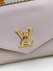 Louis Vuitton Mylockme BB Greige M56137 22.5x17x5.5cm - 6