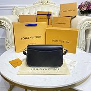 Louis Vuitton Buci Epi Leather Black M59386 24.5x15.5x9cm - 4