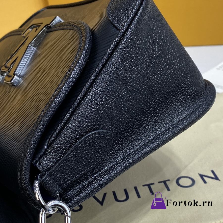 LOUIS VUITTON EMBLEMATIC EPI LEATHER BUCI HANDBAG M59386 BLACK -  AlimorLuxury