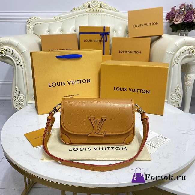 Louis Vuitton EPI Buci, Brown
