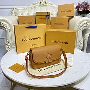 Buci leather handbag Louis Vuitton Gold in Leather - 37447620