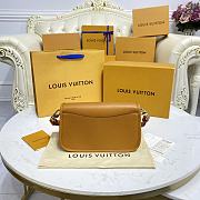 Louis Vuitton Buci Epi Leather Gold Brown M59459 24.5x15.5x9cm - 5