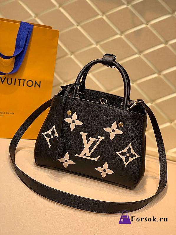 louis vuitton monogram empreinte montaigne