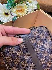 Louis Vuitton Speedy Bandoulière 25 Damier  Canvas Brown N41368 25x19x15cm - 6