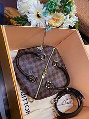 Louis Vuitton Speedy Bandoulière 25 Damier  Canvas Brown N41368 25x19x15cm - 5