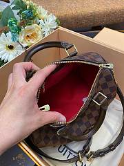 Louis Vuitton Speedy Bandoulière 25 Damier  Canvas Brown N41368 25x19x15cm - 2