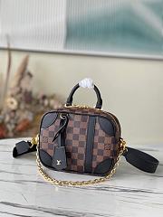Louis Vuitton Valisette Souple BB Black N50063 21x16x7cm - 1