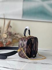 Louis Vuitton Valisette Souple BB Black N50063 21x16x7cm - 6
